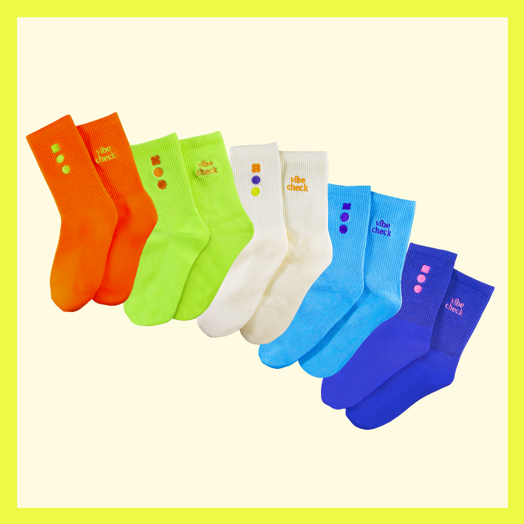 hue mood socks (random design)