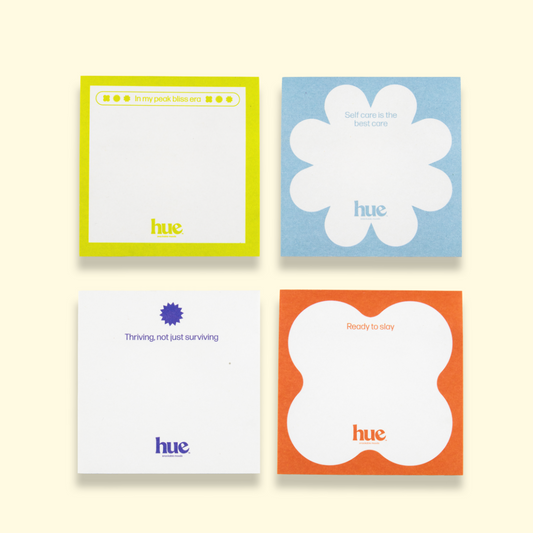 hue memo pads (random design)