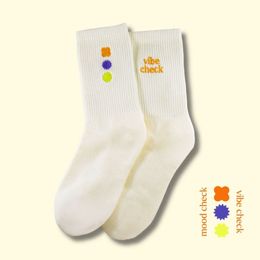 hue mood socks - cream