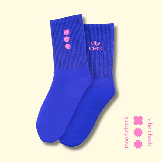 hue mood socks - purple